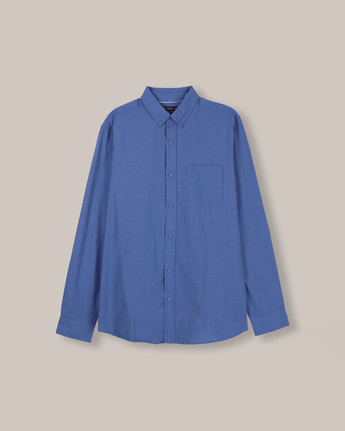 Camisa Azul Marino Fit Regular